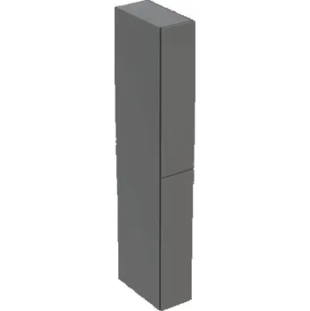 Šatní skříň Geberit vysoká skříň 24x48x180 cm, 2x výsuv, lakovaná mat láva (503.011.JK.1)