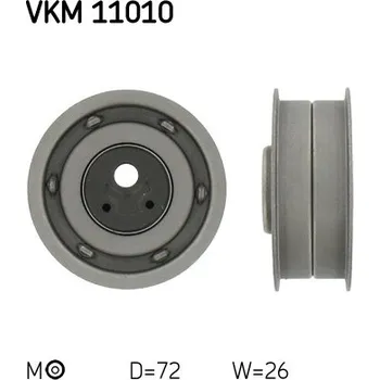 Napínací kladka, ozubený řemen, VKM 11010