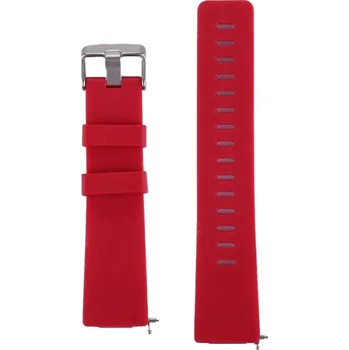 VSECHNONAMOBIL 82112 SILICONE Vyměnitelný řemínek pro Fitbit Versa / Versa 2 červený