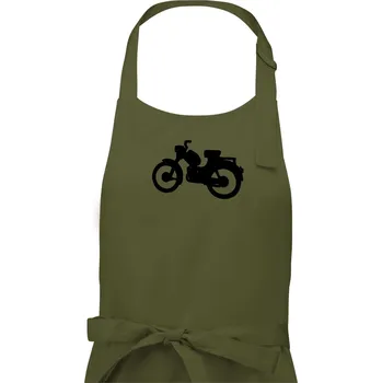 Kuchyňská zástěra Pařez - Dámská zástěra na vaření - Univerzální velikost ( Khaki )