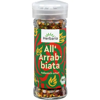 Koření Herbaria Kořenící směs All' Arrabbiata 40 g bio