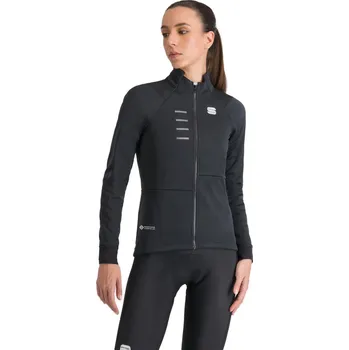 Cyklistická bunda Dámská cyklistická bunda SPORTFUL-Tempo w jacket, black Černá S