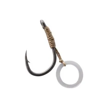 Rybářský háček Korum Háček s Gumičkou Banded Hook Hairs Barbed Korum háček s kroužkem silikon: v. 12