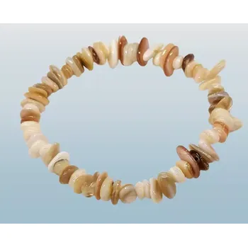 Náramek Sekaný náramek z perleti v přírodních barvách (NOVINKA)