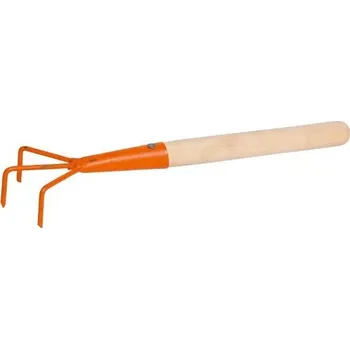 Motyčka drábek kovaná s násadou, 3 zuby 144940