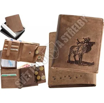 Peněženka Ostatní Kožená peněženka M1 - jelen troubící