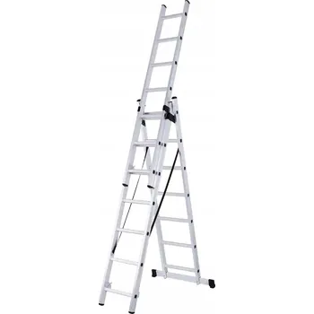 Žebřík Žebřík Garlist hliníkový 3 x 7 do 150 kg