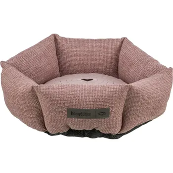 Pelíšek pro psa TRIXIE VIVIANA kulatý sametový pelech, ø 50 cm, antická růžová
