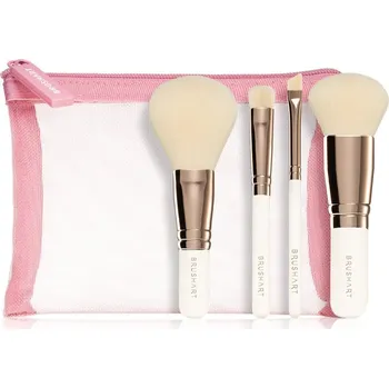 Kosmetický štětec BrushArt Basic štětec na make-up 1 ks + štětec na pudr 1 ks + štětec na oční linky 1 ks + štětec na rozmazávání očních stínů 1 ks