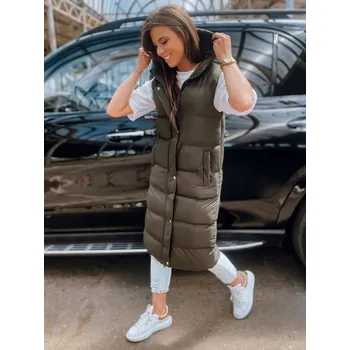 Dámská vesta Dstreet ELLA Zelená M