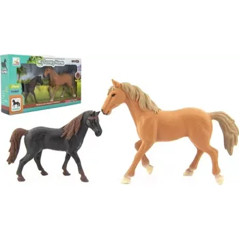 Venkovní osvětlení Teddies Koně 2 ks plast 36x20x6 cm