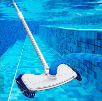Manuální bazénové vysavač Bazénový vysavač ruční deluxe s kartáči na tyč