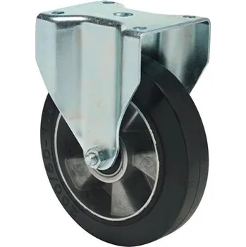 Pojezdové kolečko FTAB 1002 6150 - Kolo pevné pr. 100 mm s hliníkovým středem a gumovým běhounem