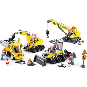 Stavebnice Sluban Sluban B0810 Staveniště