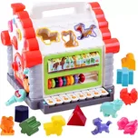 Interaktivní domeček – hudební třídička tvarů a zvířátek pro děti 18+ měsíců