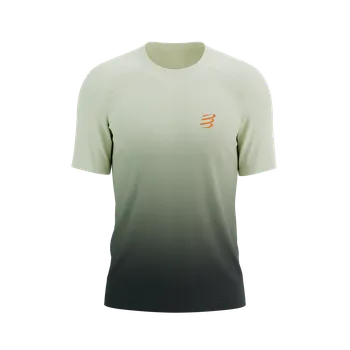 Pánské tričko Compressport triko Performance - pánské - bílá/černá Velikost: L