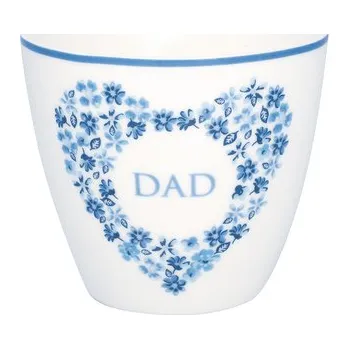 Porcelánový hrnek na latté Dad