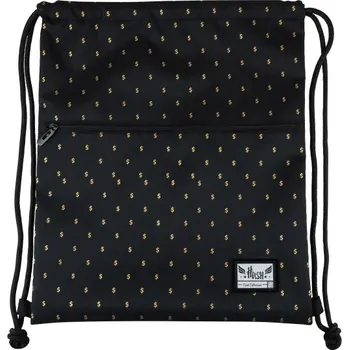 Školní sáček HASH Luxusní sáček / taška na záda Gold Dollars, HS-254, 507020028