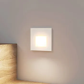 Lampička Arcchio LED vestavné svítidlo Vexi, 7,8 cm x 7,8 cm, bílé, CCT bílá LED 2,8 W celkem - Doprava zdarma