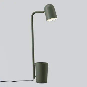 Lampička Northern stolní lampa Buddy table tmavě zelená - Ø základny 8,5 cm; osvětlovací hlava - výška 10 cm, Ø 7 cm; délka kabelu200 cm 1 x 6 W LED - Doprava zdarma