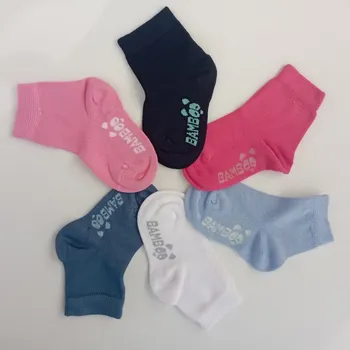 TREPON BOBIK - dětské ponožky z bambusové viskózy Barva: Tmavě růžová, Velikost: 19-22