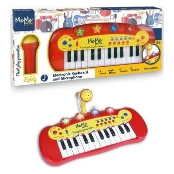 Hudební nástroj pro děti Keyboard elektroniczny z mikrofonem