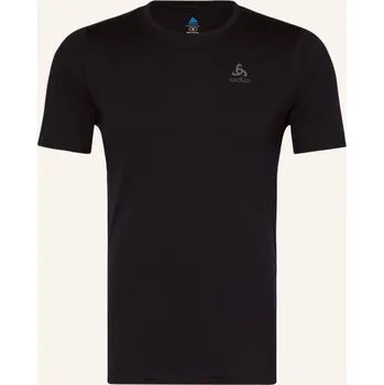 Pánské tričko Odlo Pánské Tričko Z Merino Vlny, černá, XL