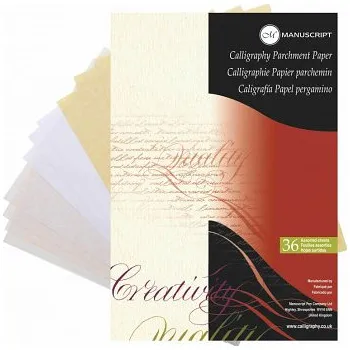Skicák pro kaligrafii Manuscript A4 - 36 listů 3 odstíny (Skicák pro kaligrafii Manuscript A4 - 36 listů 3 odstíny)