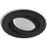 Hue WACA Centura podhledové LED svítidlo GU10 5,7W 350lm 2000-6500K RGB IP20 kulaté, černé