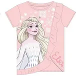 EplusM Dívčí bavlené triko DISNEY FROZEN, růžové