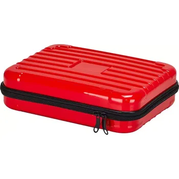 Kosmetický kufr Barber kufřík - červený