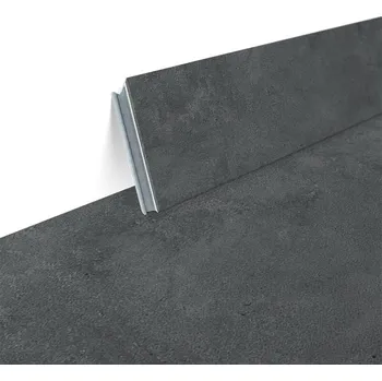 Podlahová lišta Soklová lišta BRASED K40 pro Stone Click Rigid 5354 Beton tmavý