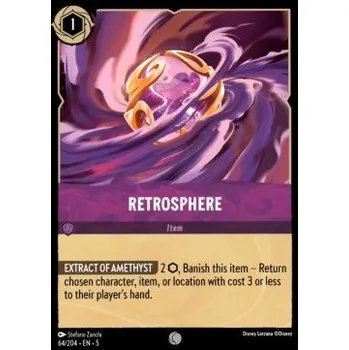 Karetní hra Lorcana SSK 064/204 Retrosphere - Shimmering Skies Stav: Near Mint, Verze: NORMAL