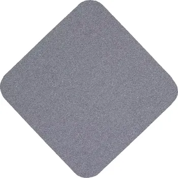 Výstražná páska Šedá korundová protiskluzová páska (dlaždice) FLOMA Standard - 24 x 24 cm