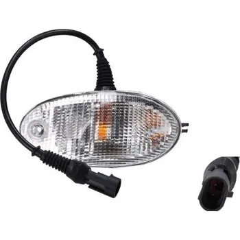 Přední světlomet Poziční světlo do sluneční clony, žárovkové, Iveco Eurocagro/ Stralis, Levé