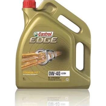 Auto-moto Castrol Edge Titanium FST A3/B4 0W-40 5L