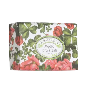 Mýdlo Soap Luxusní české mýdlo PRO ŠTĚSTÍ v dekorovaném obalu - 200 g