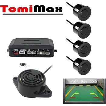 Autorádio TomiMax Parkovací senzory k autorádiu/monitoru barva senzorů: černá (průměr 22 mm)