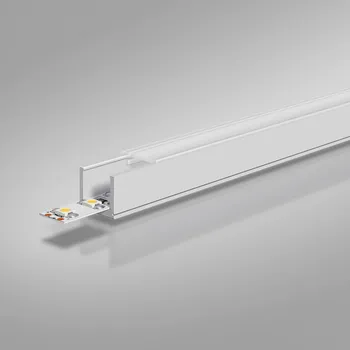 Lampička EVN APFLAT6 hliníkový profil 200 cm, U profil úzký - vnitřní šířka 0,62 cm hliník eloxovaný, opál - Doprava zdarma