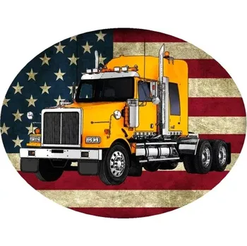 Nášivka Nažehlovačka s nákladním autem WESTERN STAR (digitální nažehlovačka)