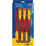 Šroubováky ploché a křížové, elektrikářské VDE 1000 V, 6 ks - Knipex 00 20 12 V01