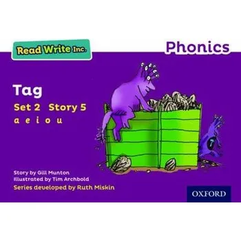 Cizí jazyk Read Write Inc. Phonics: Tag (Purple Set 2 Storybook 5) - Munton, Gill