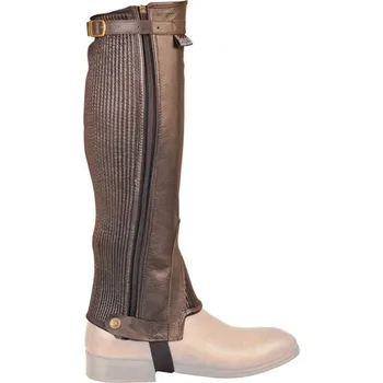 Chapsy Umbria Equitazione Minichapsy Umbria Equitazione, kožené, černé XXS