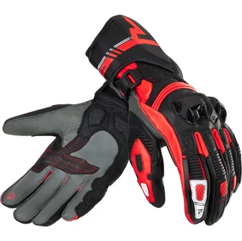 Moto rukavice REBELHORN ST-LONG-GLV black/red 5XL
