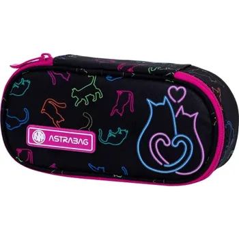 Penál AstraBAG ASTRABAG, Jednokomorový penál / pouzdro LOVE, AC6, 505023046