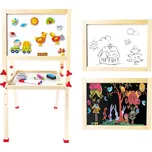 Bino Magnetická tabule oboustranná 65x45 cm