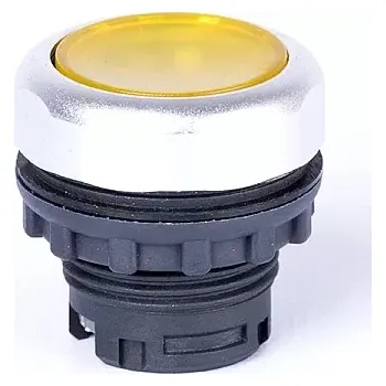 tlačítko NOARK 105621 Ex9P1 FI y Hlavice se zapuštěným tlačítkem, bez aretace, prosvětlená, žlutá (NOARK 105621 Ex9P1 FI y)