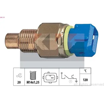 Teplotní spínač, varovná kontrolka chladiva KW 540 131