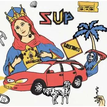 Zahraniční hudba LP Super American: Sup CLR 2022 Coloured Blue & Half Red Vinyl