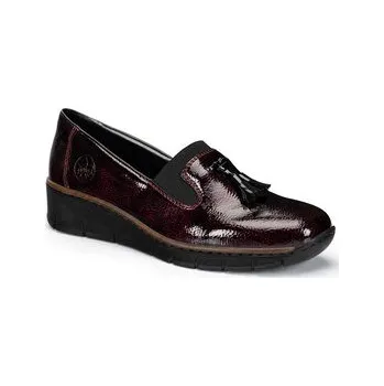 Dámské polobotky Polobotky Rieker 53751-35 Bordó 36